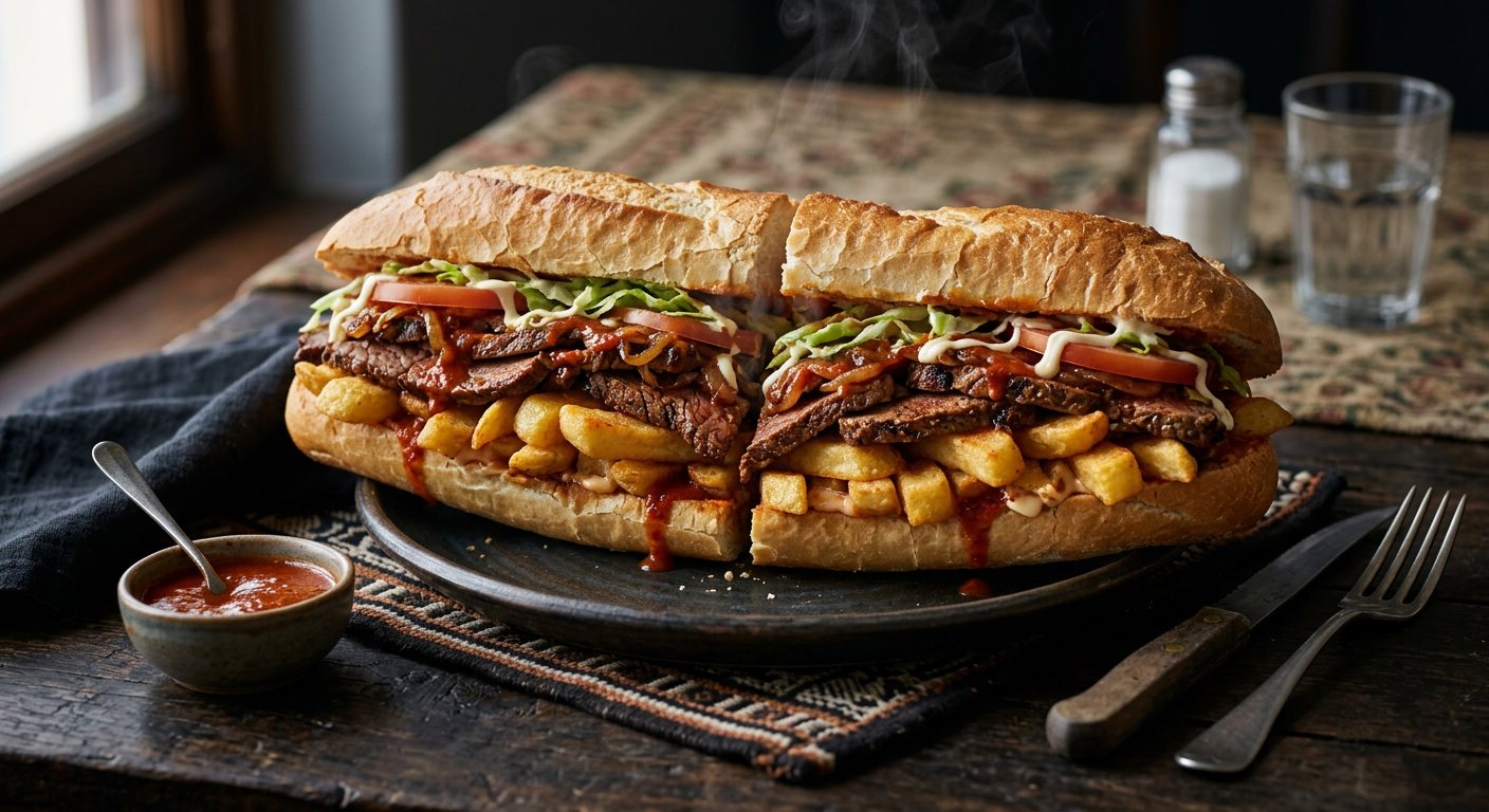 Gatsby (Cape Flats Loaded Submarine Sandwich) — South Africa