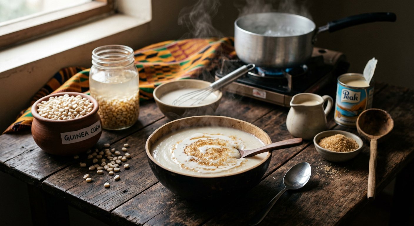 Ogi (Fermented Cereal Starch Porridge) — Nigeria