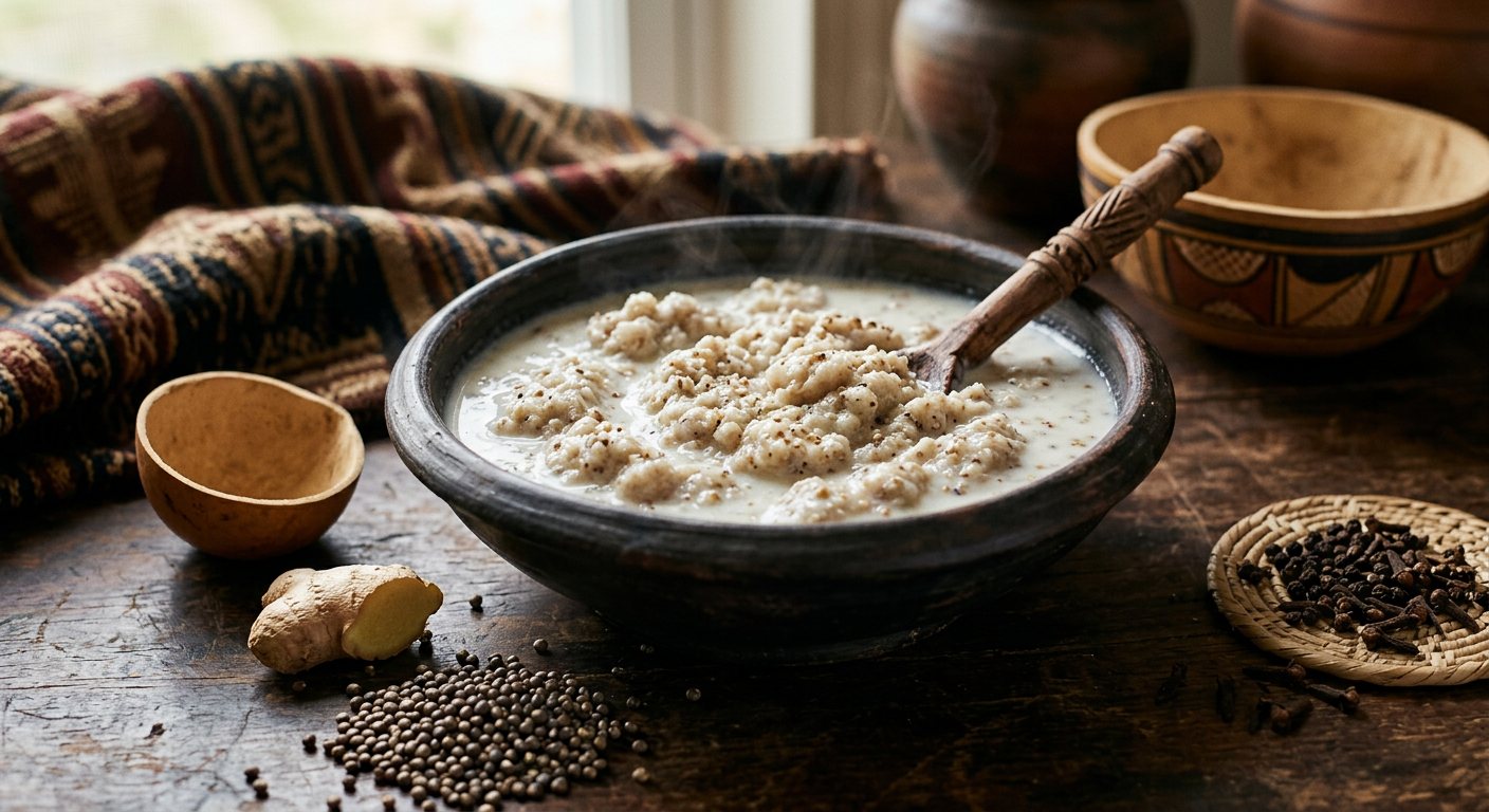 Fura da Nono (Millet Dumplings with Chilled Fermented Cow Milk) — Niger