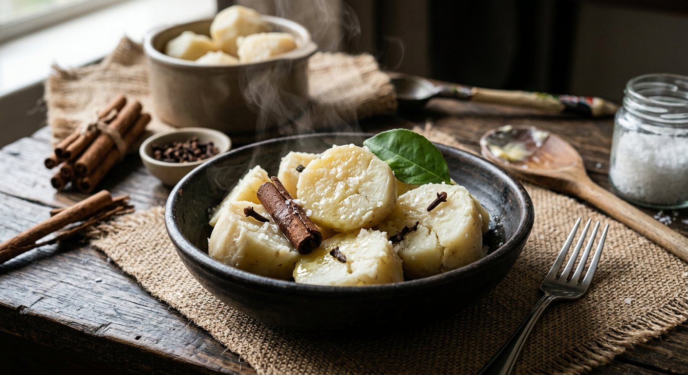 Mbambaira Yakabikwa (Boiled Sweet Potatoes) — Zimbabwe