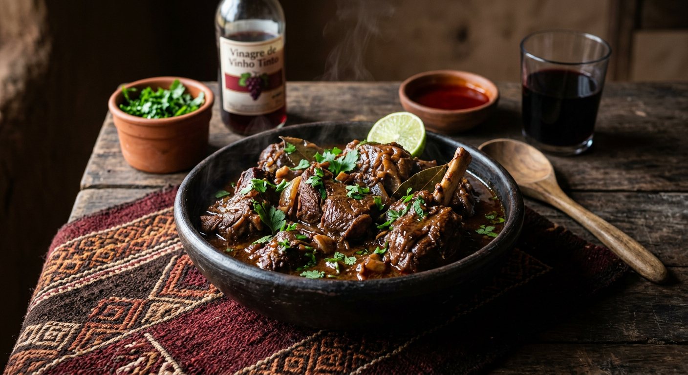 Cabidela de Cabrito (Goat Blood Stew) — Angola