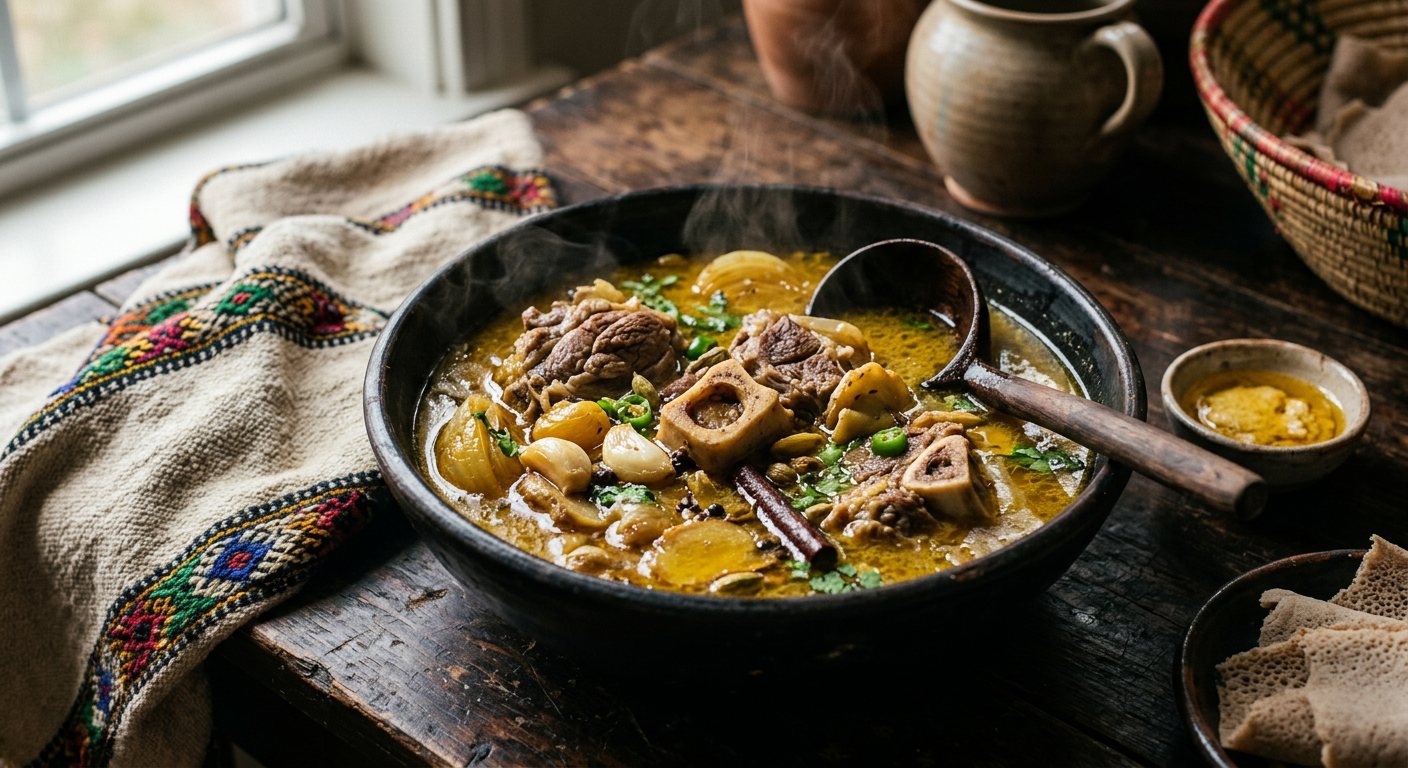 Marak (Spiced Mutton and Bone Broth) — Eritrea