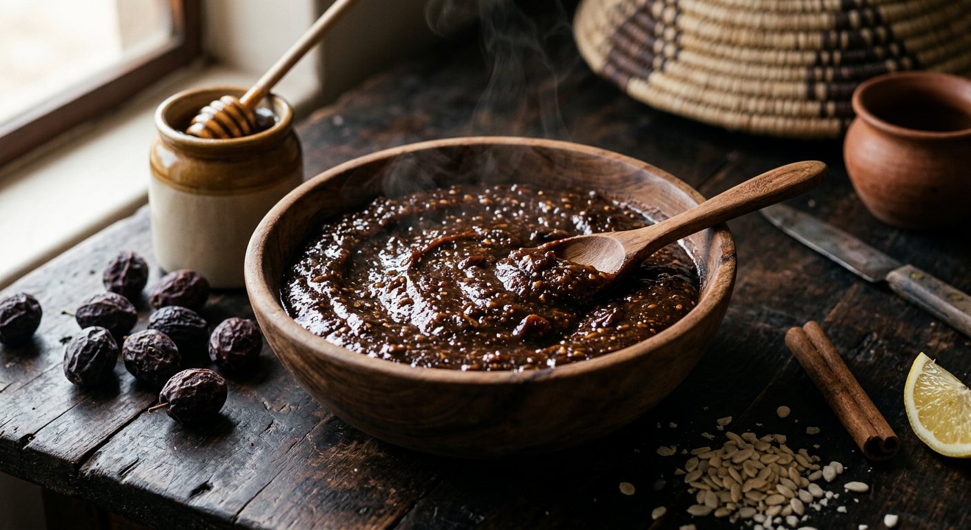Oombe (Wild Bird Plum Paste) — Namibia