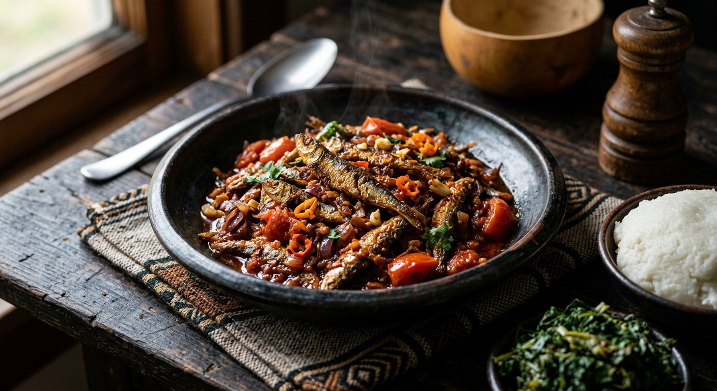 Dagaa wa Kigoma (Spicy Pan-Fried Lake Tanganyika Sardines) — Tanzania