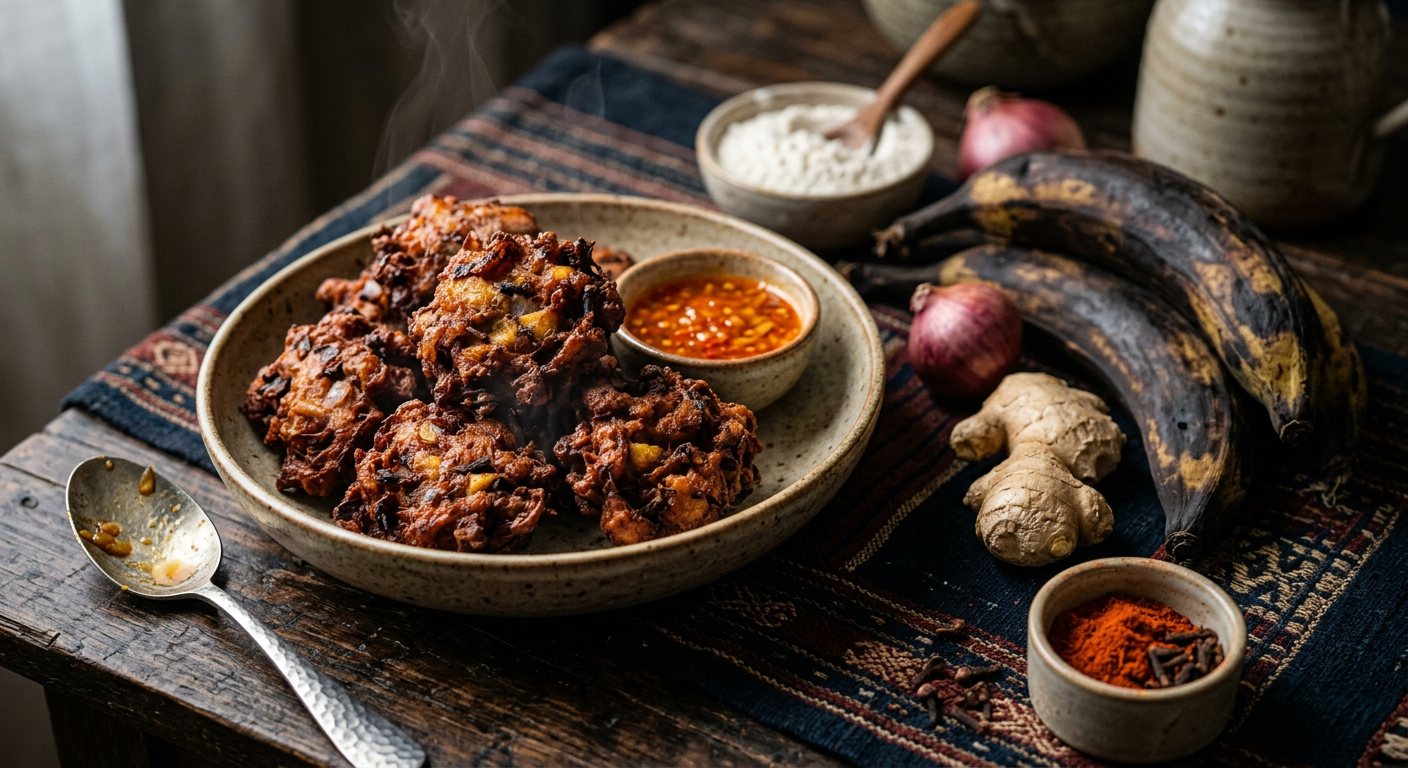 Talé-Talé (Spiced Ripe Plantain Fritters) — Benin
