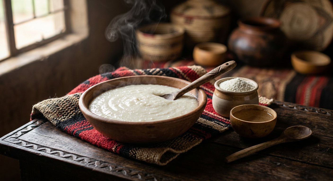 Incwancwa (Fermented Sour Maize Porridge) — Eswatini