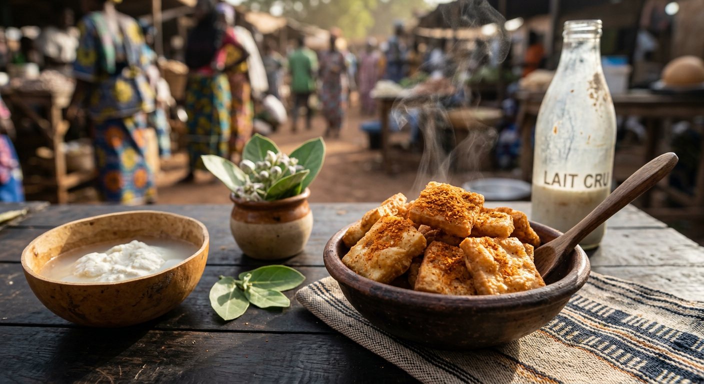 Wagashi Frit (Fried Fulani Cow Milk Curd Cheese) — Burkina Faso