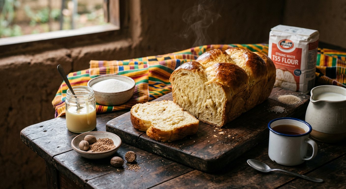 Pain Brioché Togolais (Sweet Airy Morning Bread) — Togo