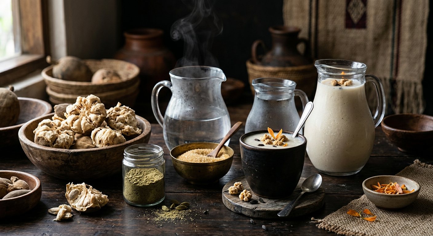 Madji ya Mbuyu (Chilled Baobab Fruit Nectar) — Comoros