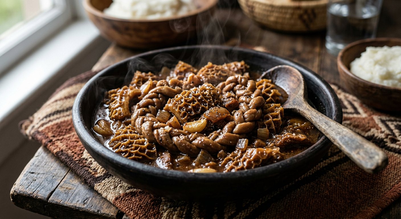 Serobe (Slow-Braised Tripe and Intestines) — Botswana