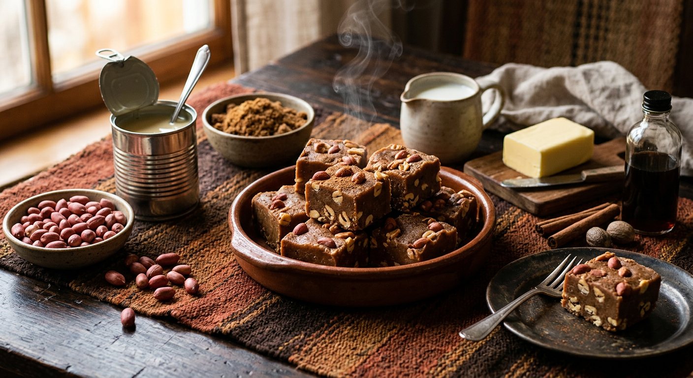 Doce de Ginguba (Angolan Peanut Fudge) — Angola