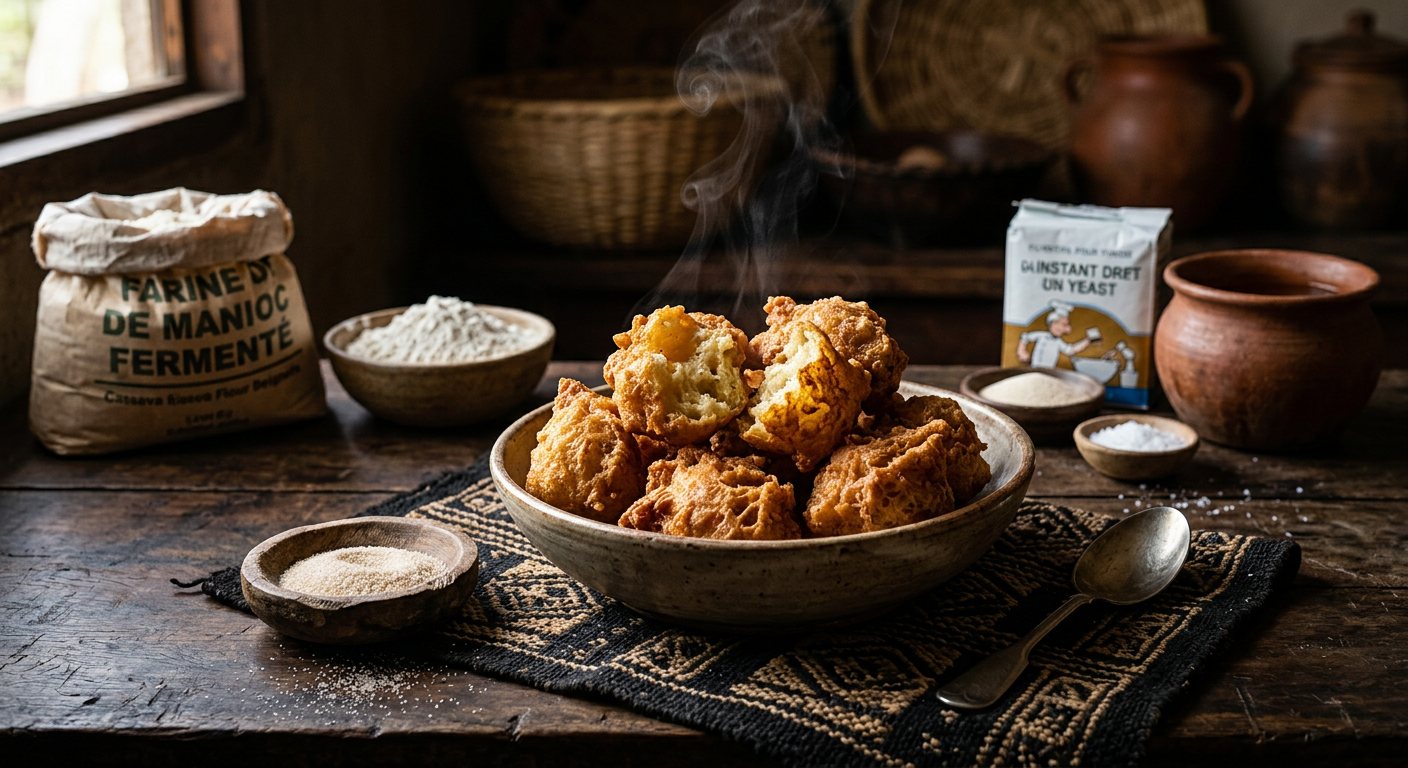 Makara (Fried Cassava Flour Beignets) — Central African Republic