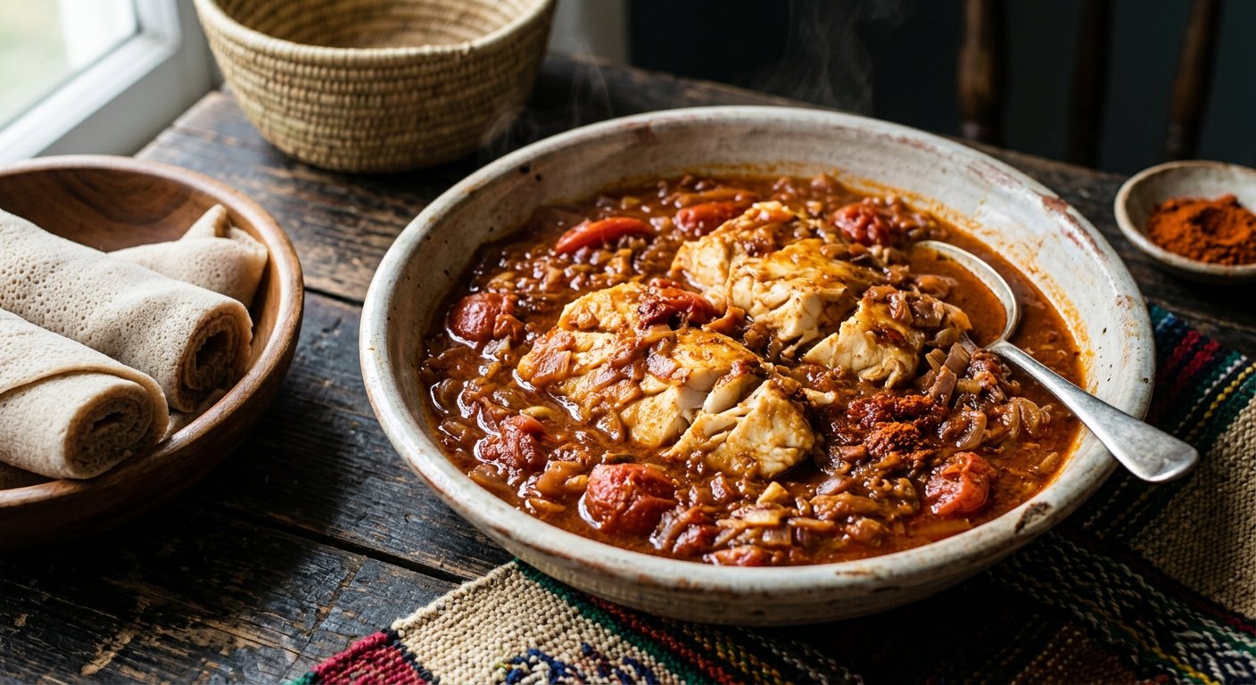 Tsebhi Asah (Spiced Red Sea Fish and Tomato Stew) — Eritrea