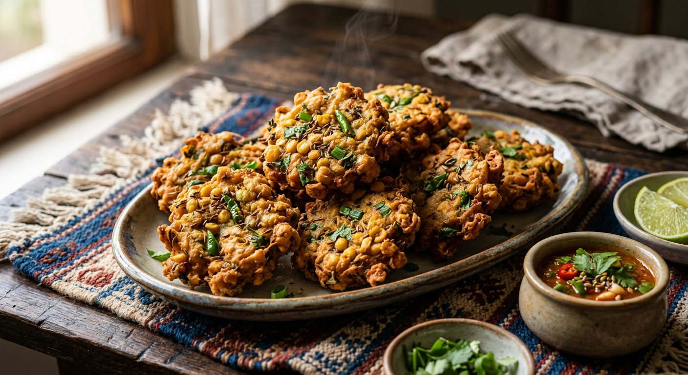 Gâteau Piment (Split-Pea and Chili Fritters) — Mauritius