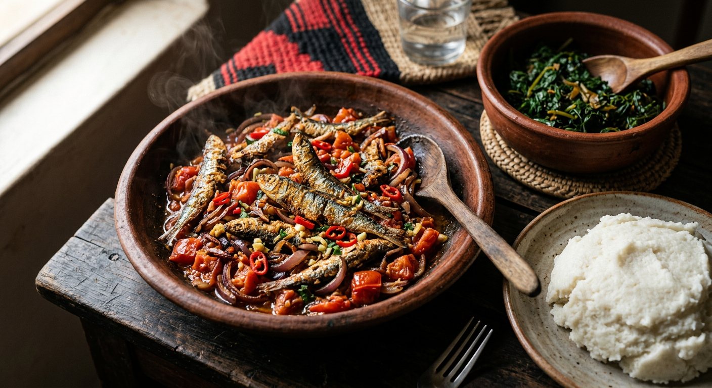 Usipa Wokazinga (Crispy Fried Lake Sardines) — Malawi