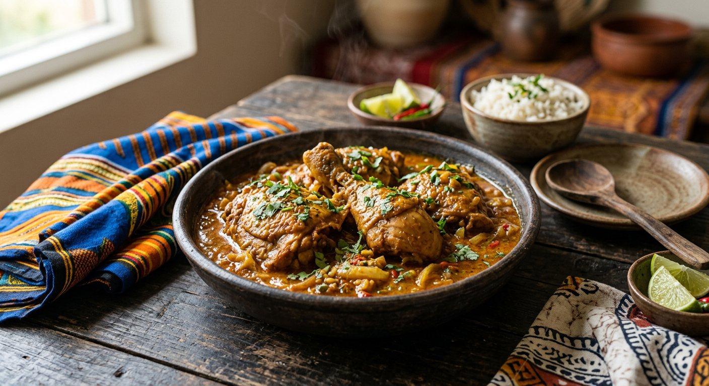 Mtsuzi wa Kuku (Spiced Chicken and Coconut Curry) — Comoros