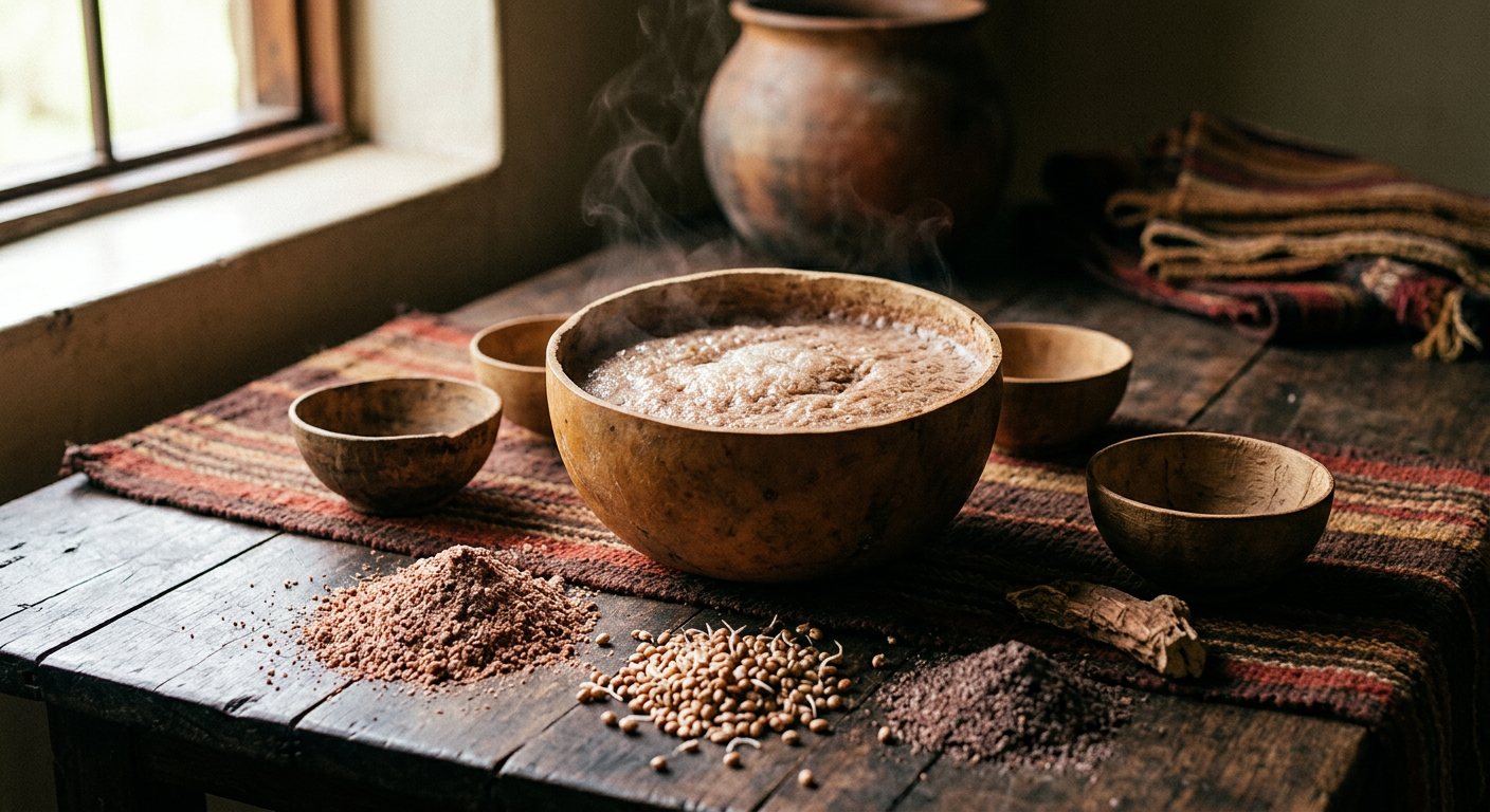 Impeke (Thick fermented sorghum community beer) — Burundi
