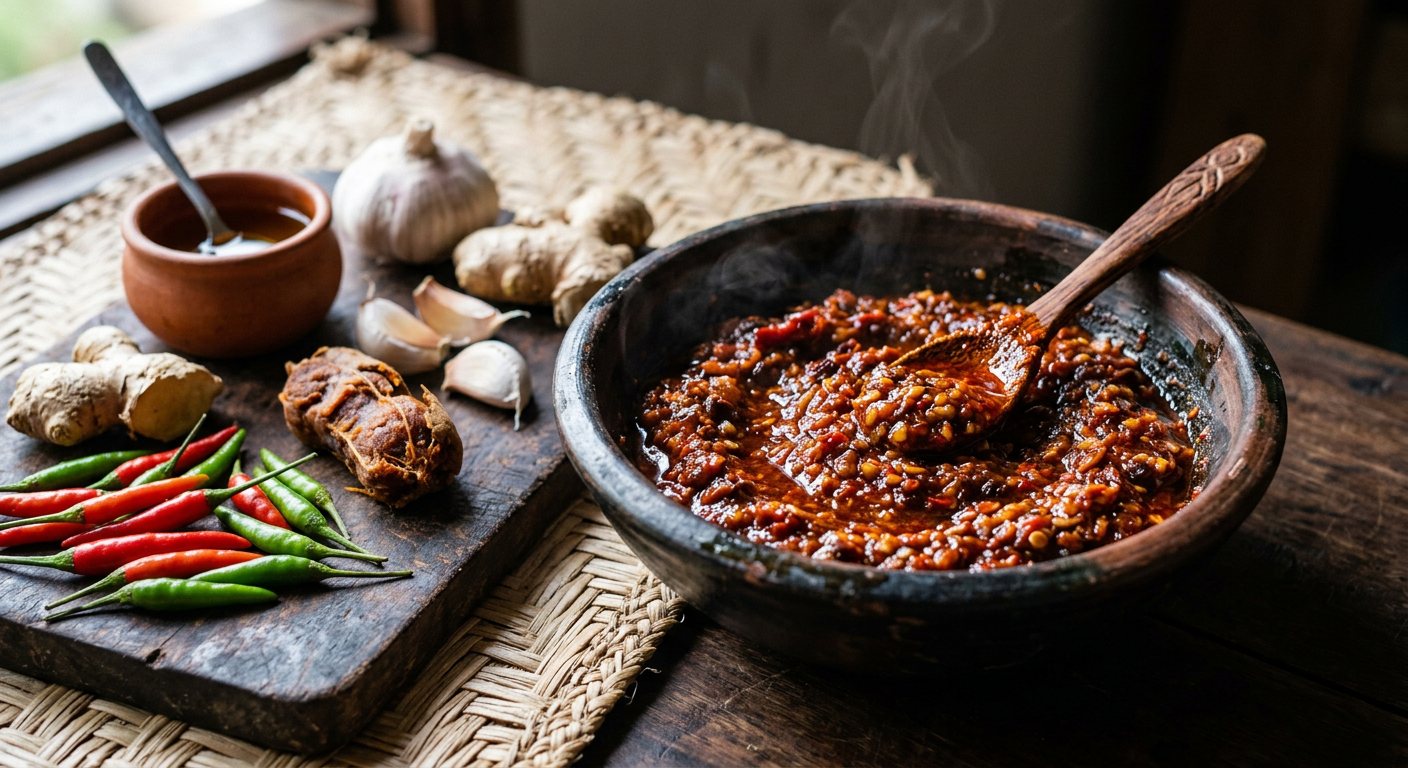 Kily sy Sakay (Spicy tamarind and bird's eye chili paste) — Madagascar