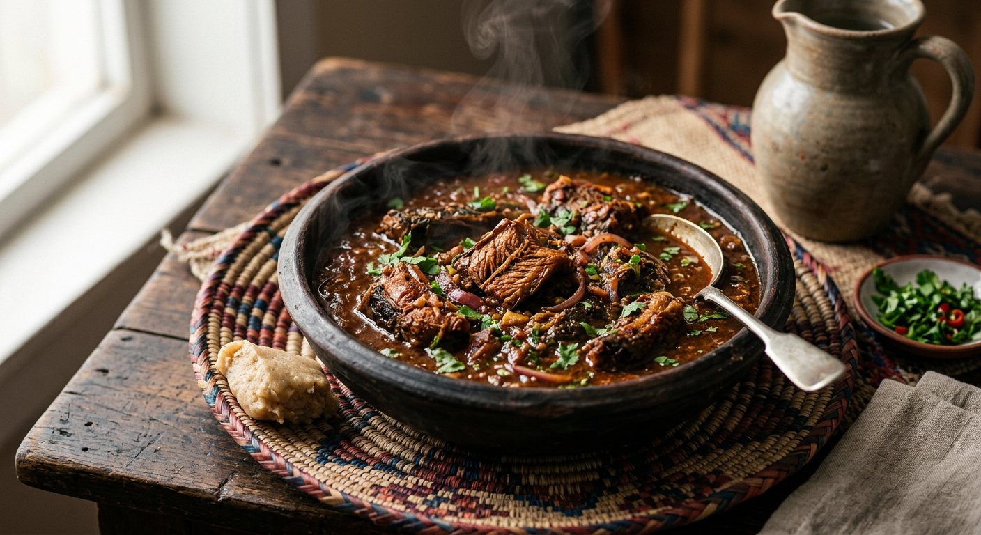 Kajaik (Dried Nilotic Catfish Stew) — Sudan