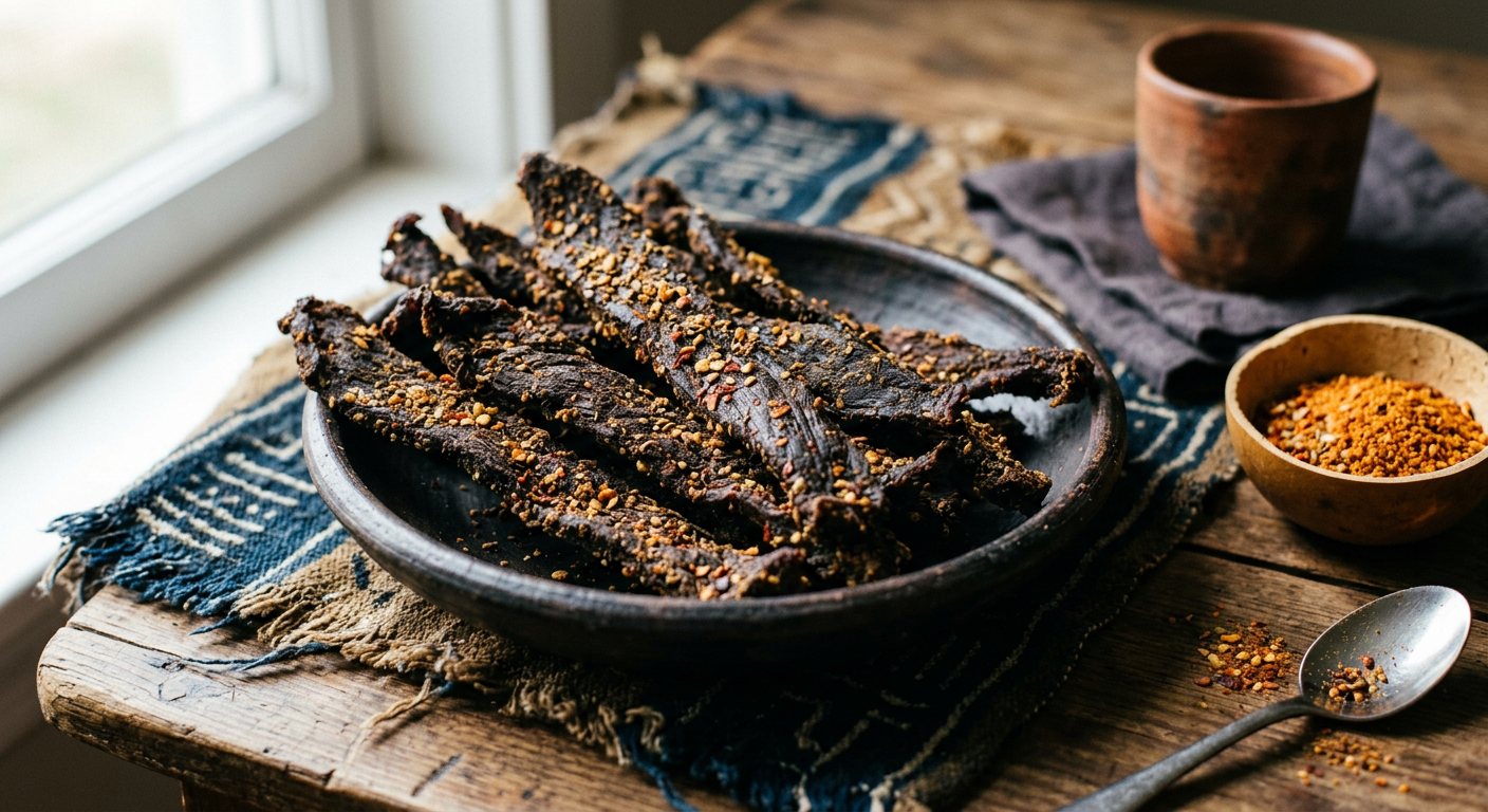 Gala (Sun-Dried Spiced Beef Jerky) — Chad