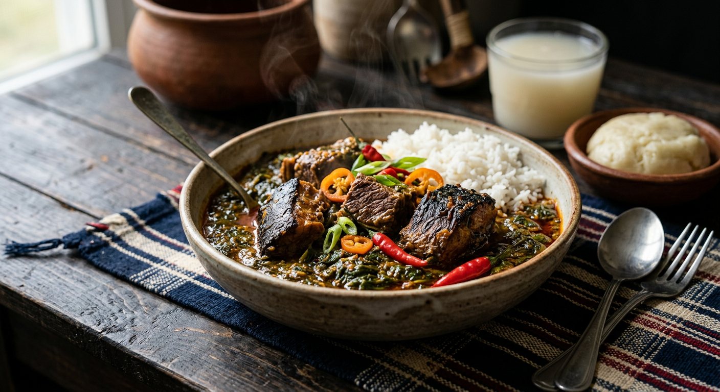 Cassava Leaf Soup — Liberia