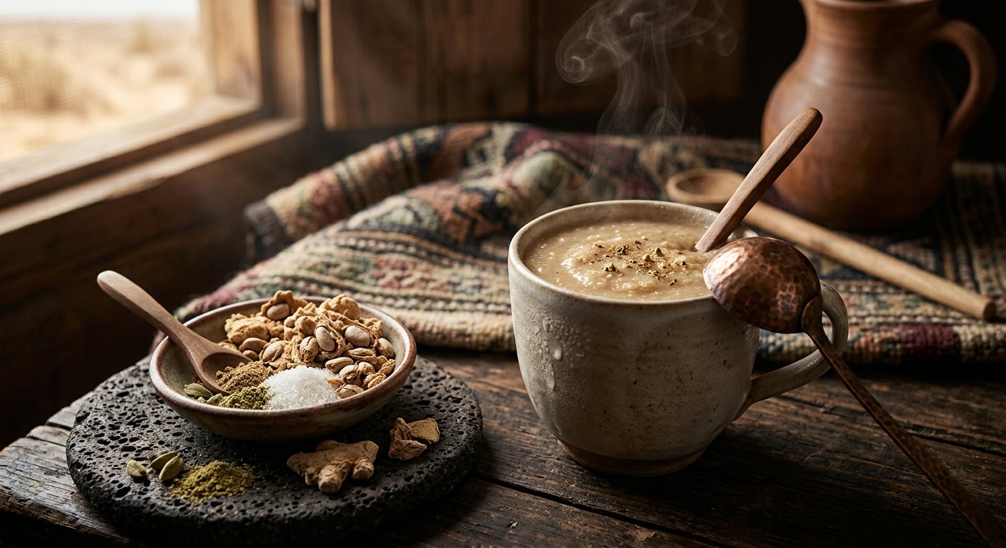 Gongolez (Baobab Pulp and Spiced Sugar Juice) — Sudan