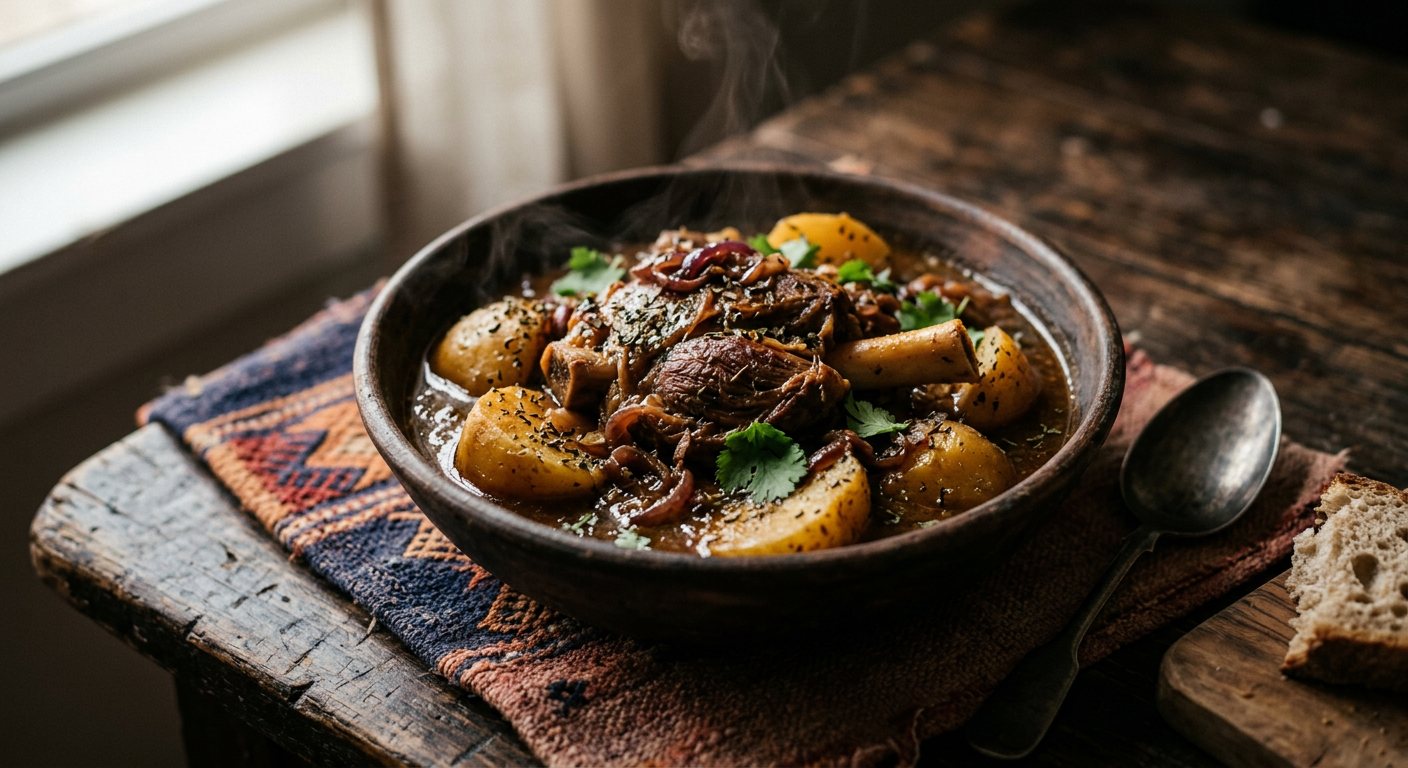 Bonava (Slow-Simmered Lamb and Potato Stew) — Mauritania