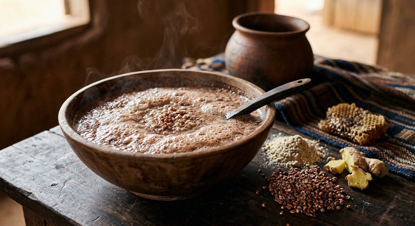 Kangoya (Fermented Sorghum and Millet Beer) — Central African Republic