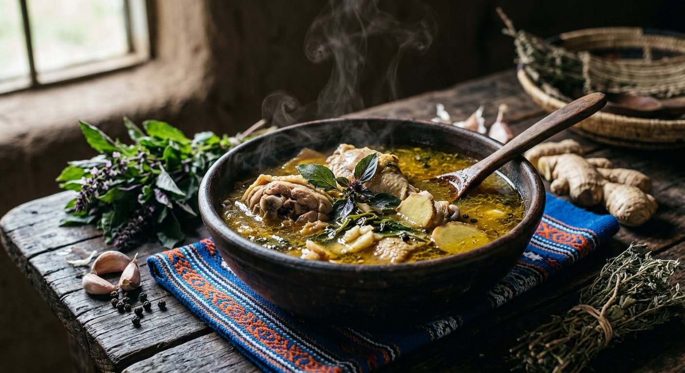 Umhluzi Wetenkhukhu (Herbal Free-Range Chicken Broth) — Eswatini