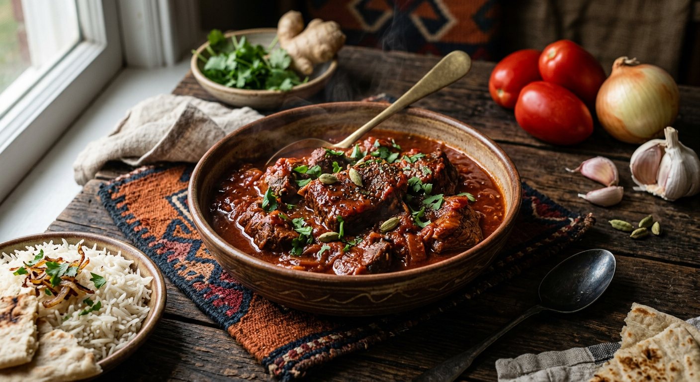 Dama bi Lahm (Cardamom-Spiced Tomato Beef Ragout) — Sudan