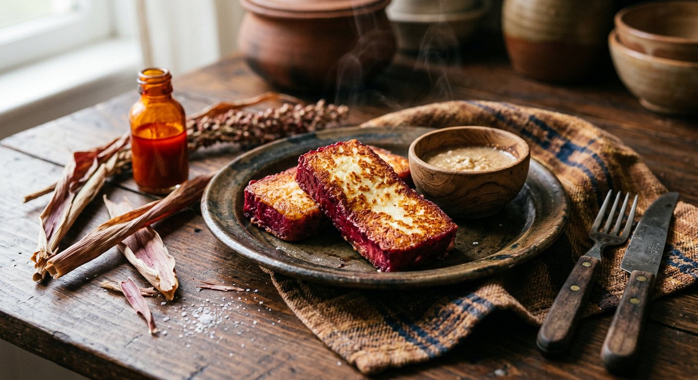 Wagashi Frit (Pan-Fried Red-Dressed Fulani Cow Cheese) — Benin