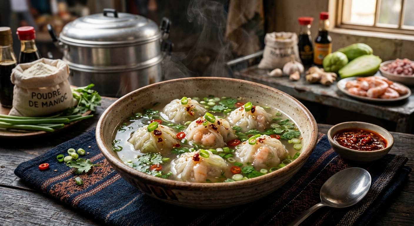 Boulettes Chouchou (Steamed Chayote Dumplings) — Mauritius