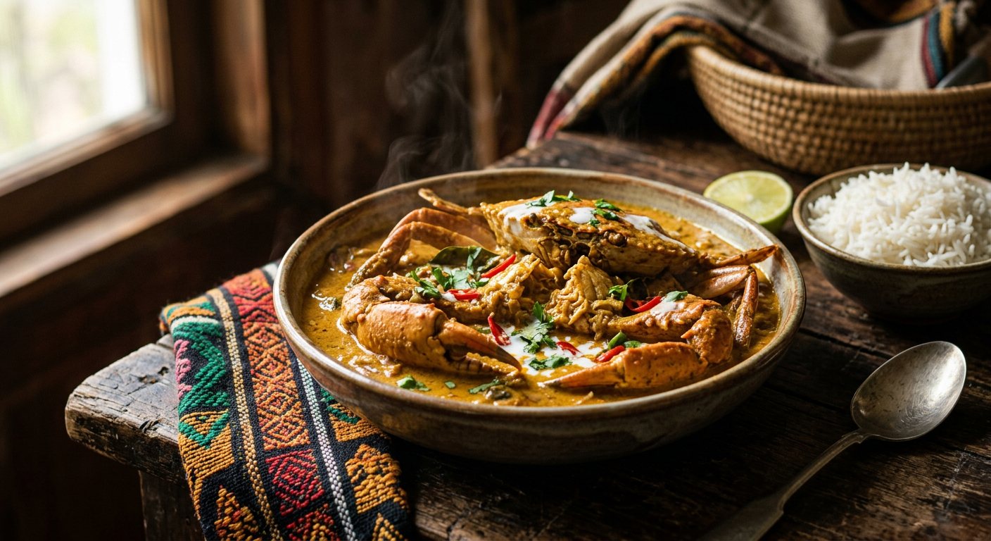 Caril de Caranguejo (Coastal Mangrove Crab Coconut Curry) — Mozambique