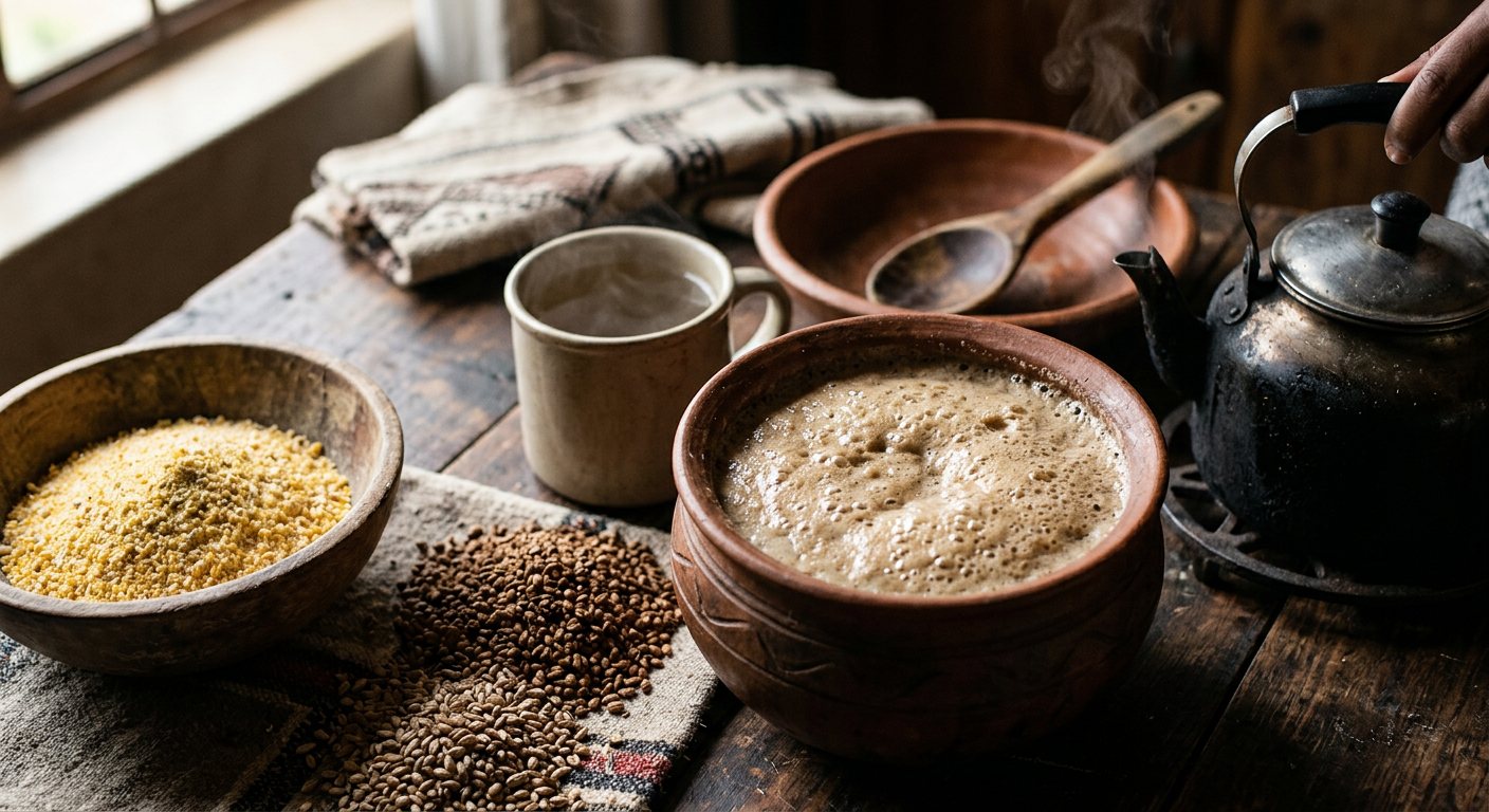 Umqombothi (Traditional Sorghum Beer) — South Africa