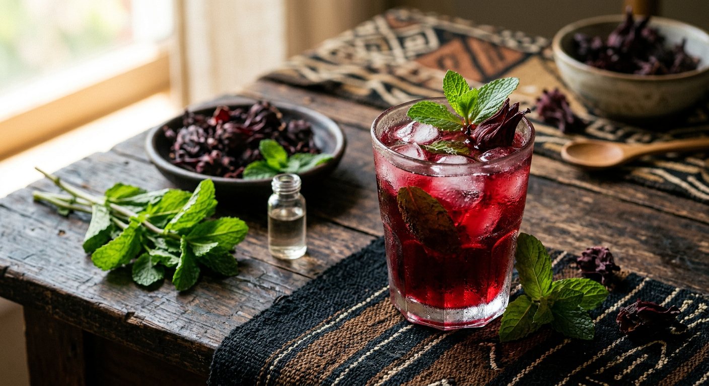 Bissap (Hibiscus Calyx and Mint Flower Infusion) — Senegal