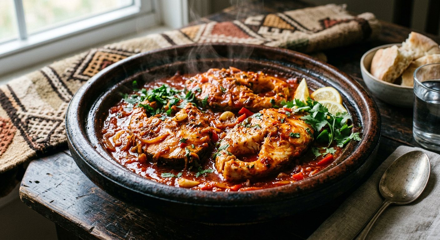 Haraimi (Fish Poached in Spicy Paprika and Tomato Gravy) — Libya