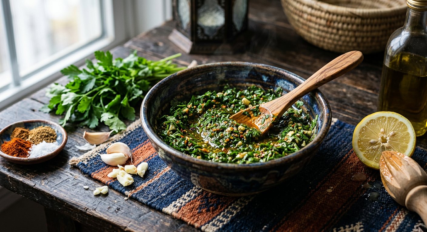 Chermoula (Fresh Herb, Garlic, Paprika, and Lemon Marinade) — Morocco