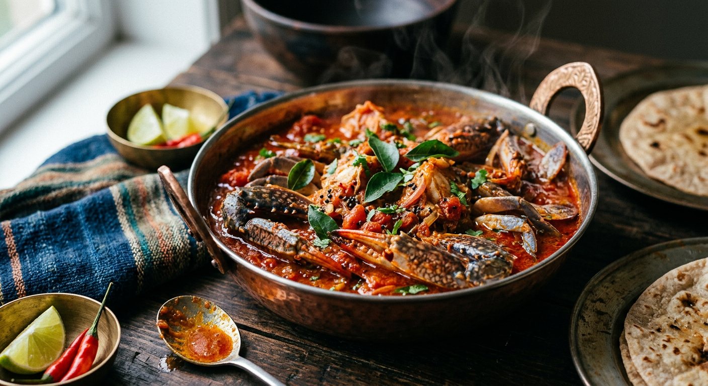 Durban Crab Curry (Coastal Tamarind Crab Curry) — South Africa
