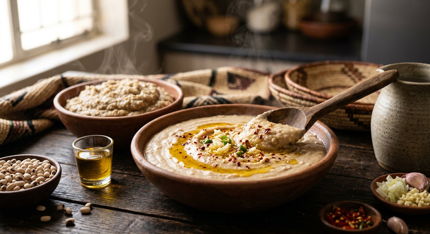 Oshingali (Mashed Peeled Cowpea Puree) — Namibia