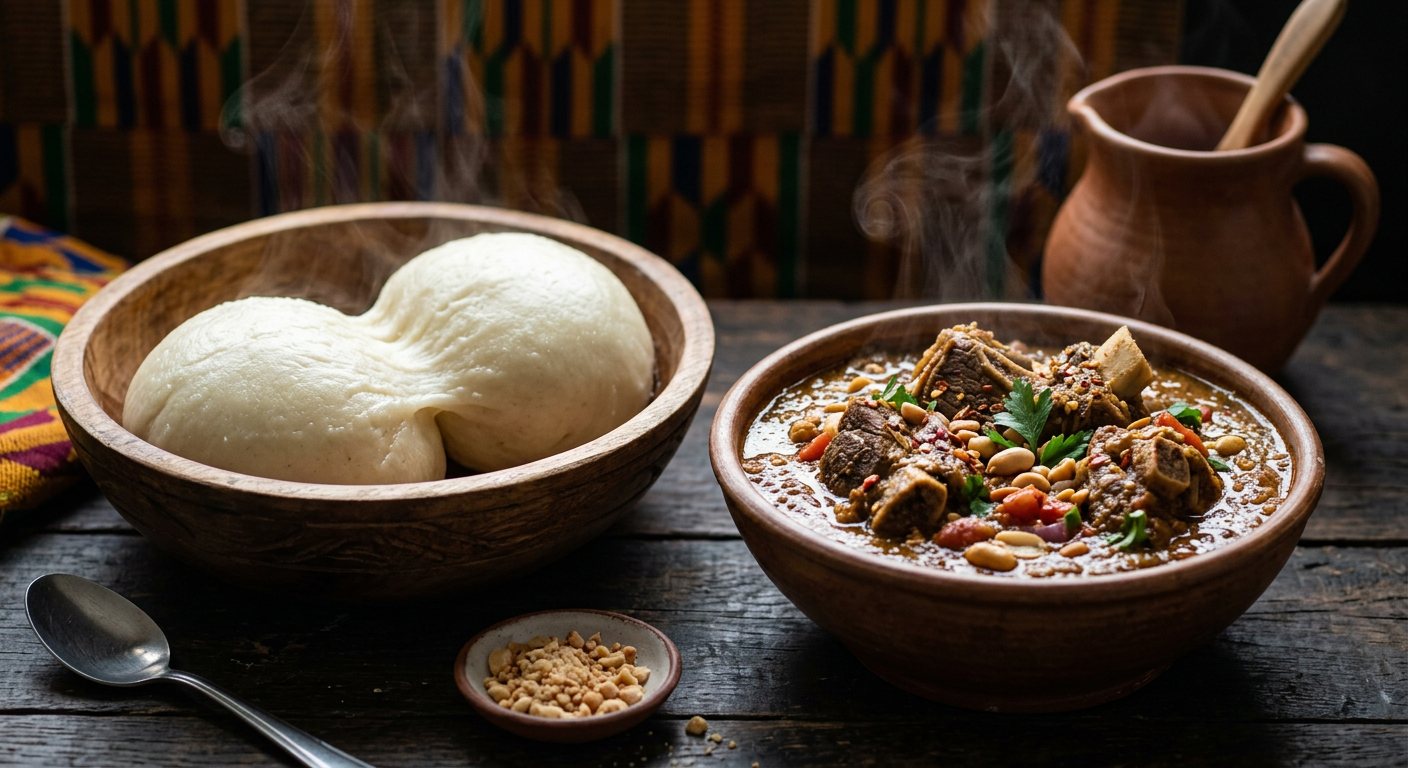 Fufu (Pounded White Yam) — Togo