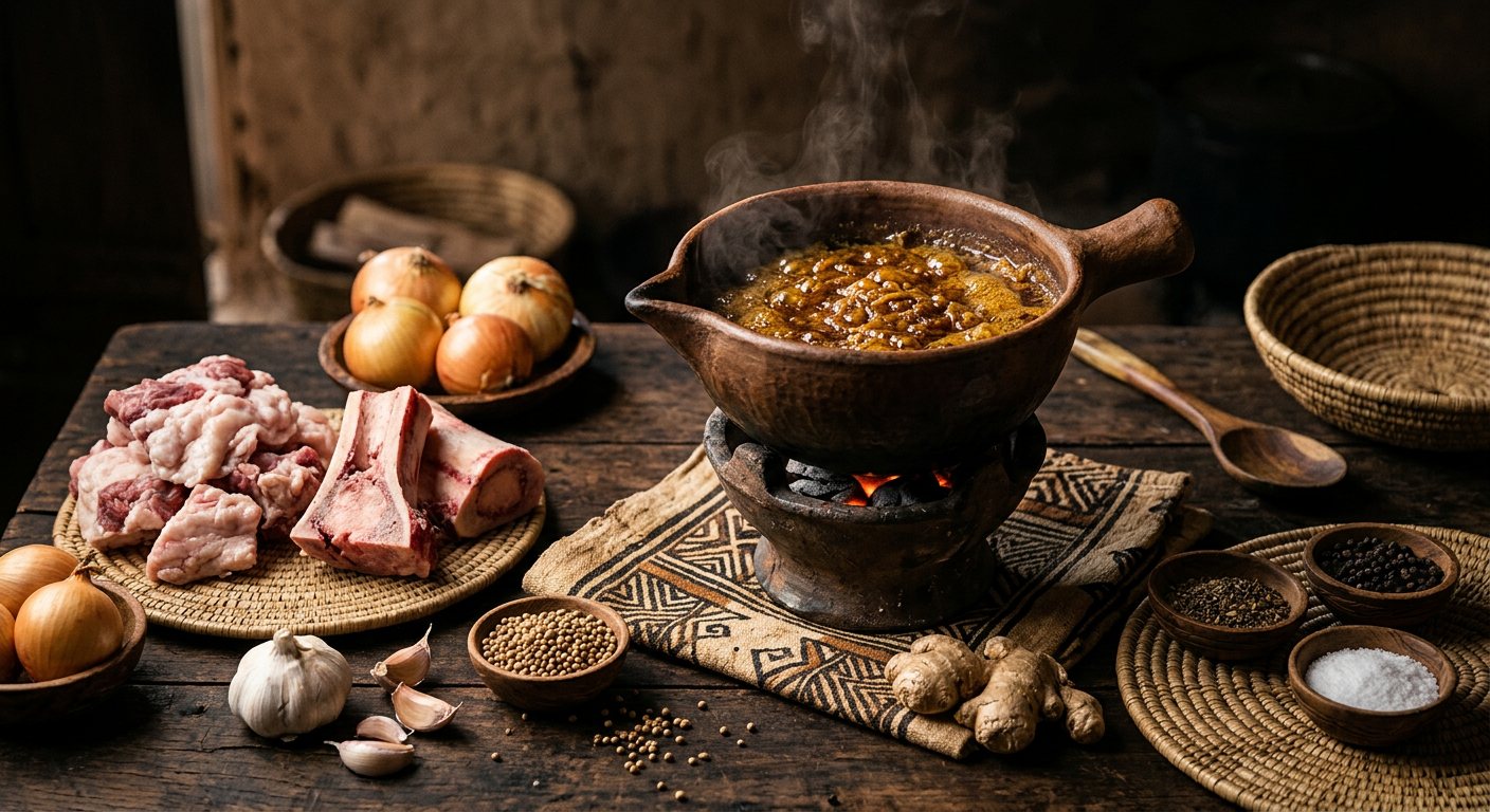 Miris (Fermented Fat and Bone Marrow Paste) — South Sudan