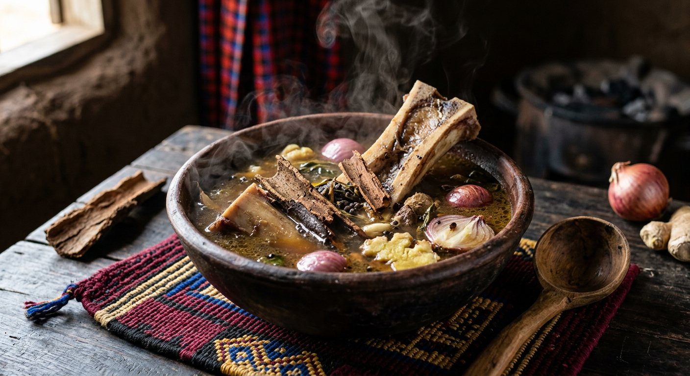 Supu ya Muteta (Acacia and Herbal Medicinal Bone Broth) — Kenya