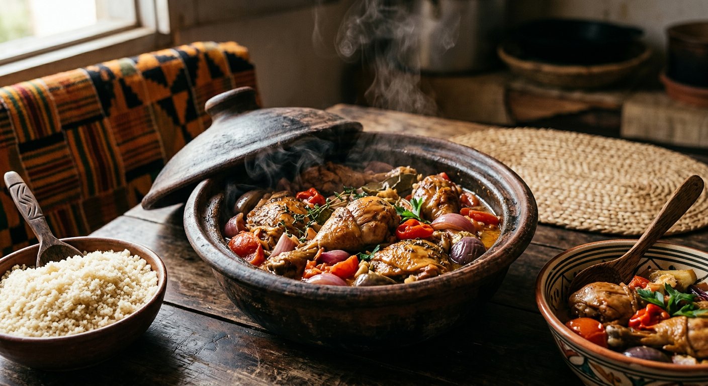 Kedjenou de Poulet (Slow-Steamed Aromatic Chicken) — Côte d'Ivoire