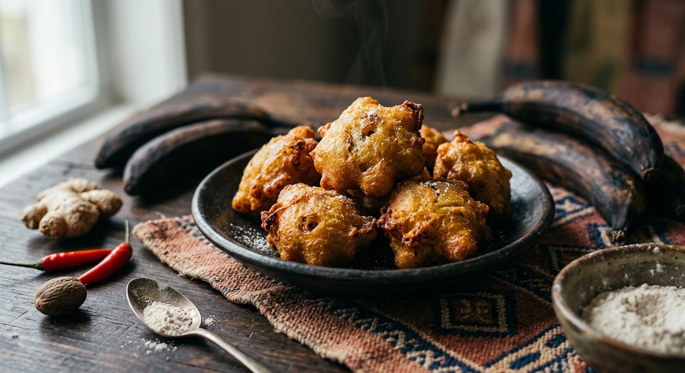 Klako (Crispy Ripe Plantain Fritters) — Central African Republic
