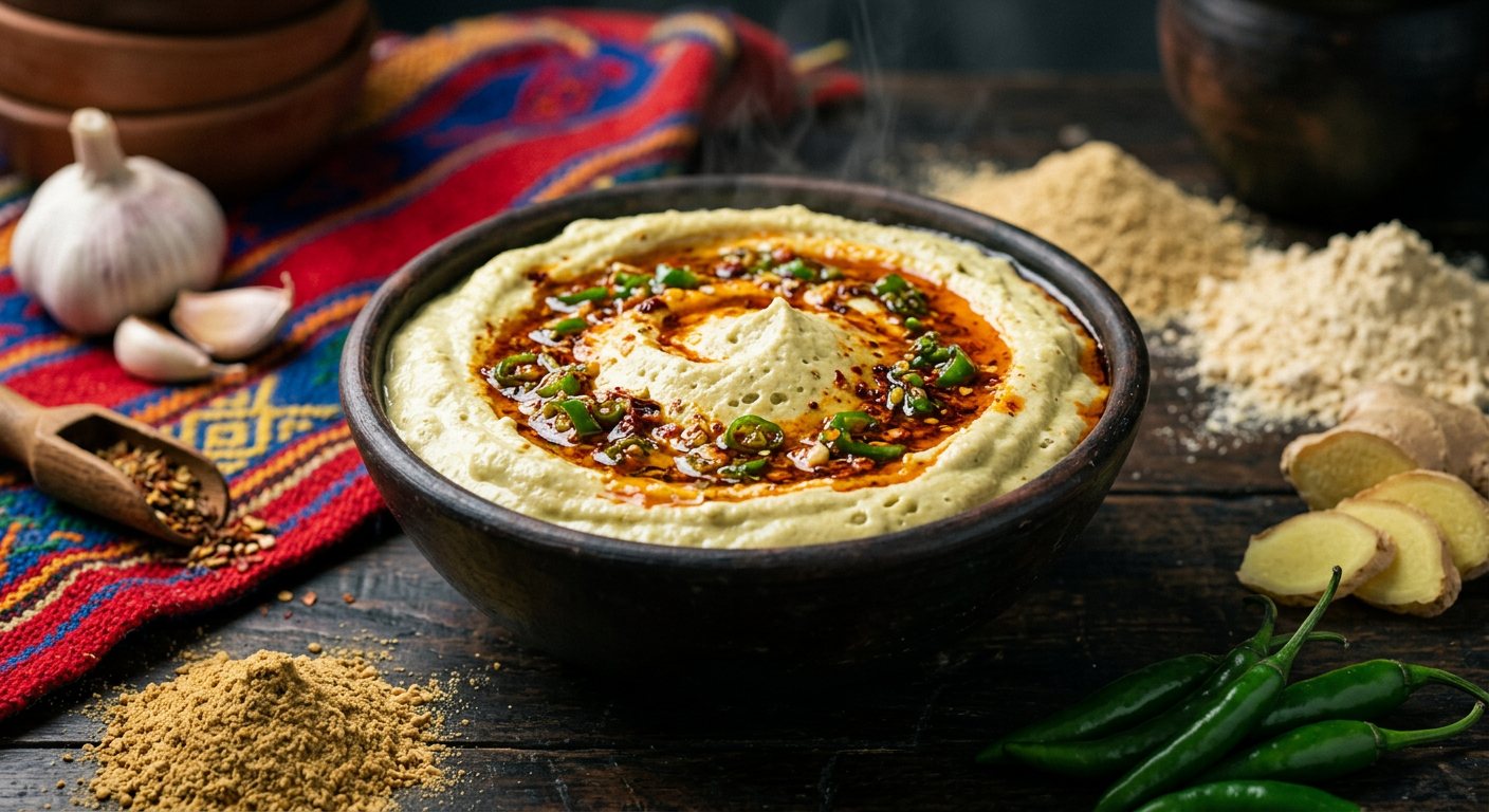 Hilbet (Whipped Fenugreek and Legume Paste) — Eritrea