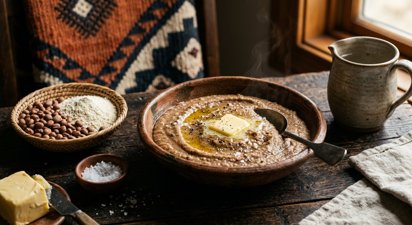 Siphuphe Setindlubu (Savory Ground Jugo Bean Mash) — Eswatini