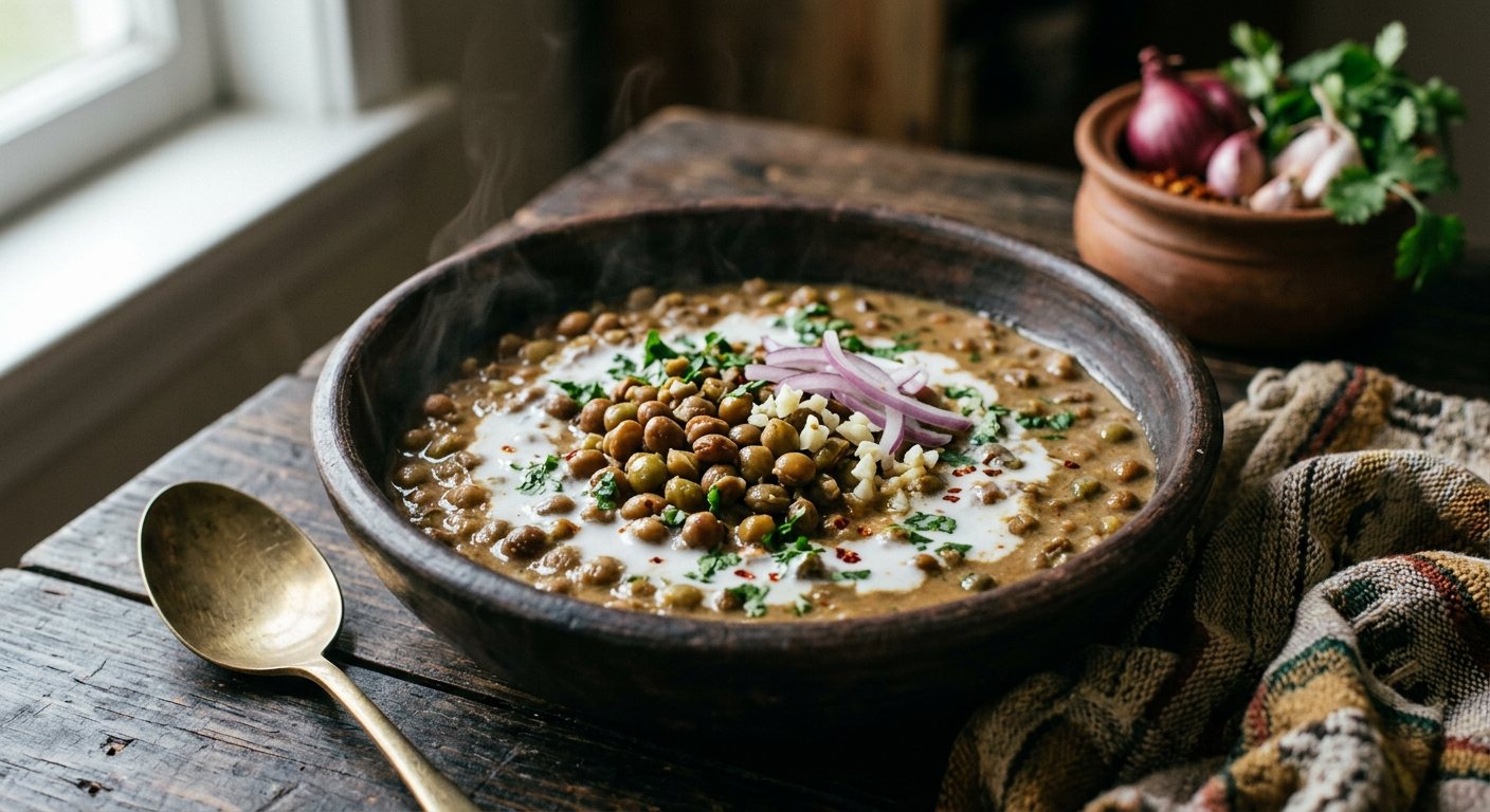 Ntsodso ya Pano (Pigeon Peas Simmered in Thick Coconut Milk) — Comoros