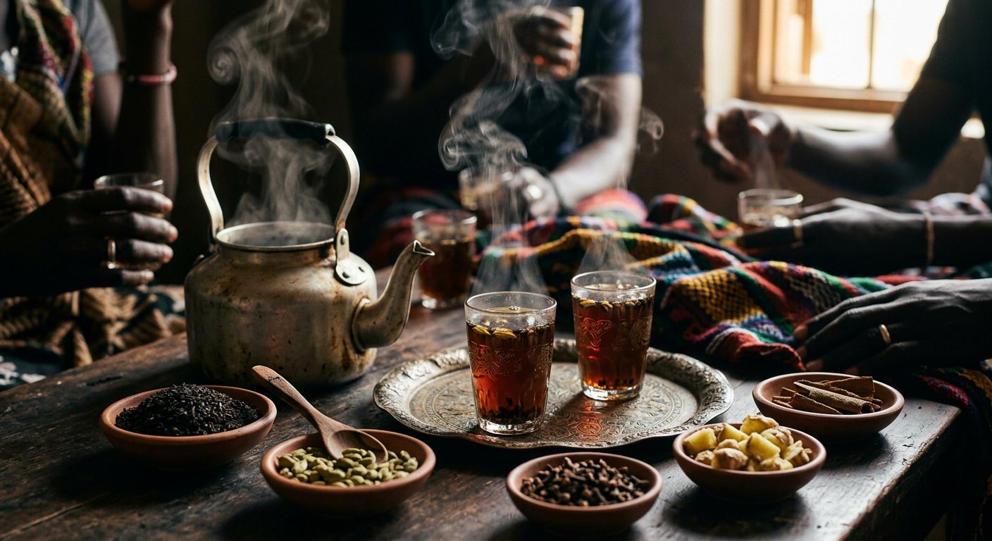 Shai bi Habib (Cardamom and Clove Black Tea) — South Sudan