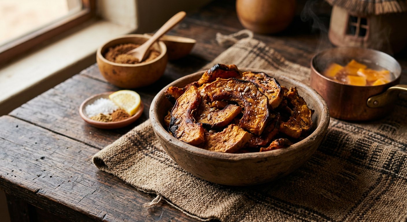 Emaphuti (Sun-Dried Boiled Pumpkin Crisps) — Eswatini