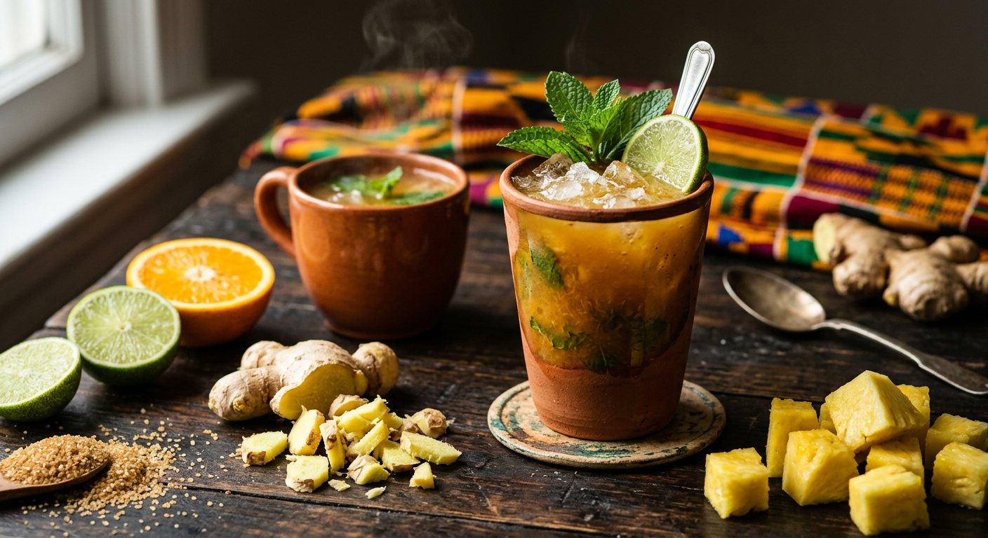 Gnamakoudji (Fiery Fresh Ginger Beverage) — Côte d'Ivoire